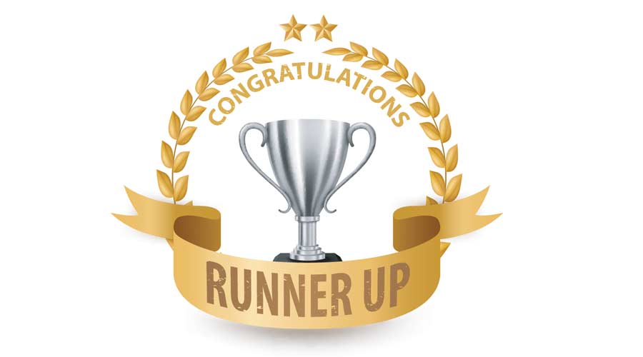 Runner up in contest