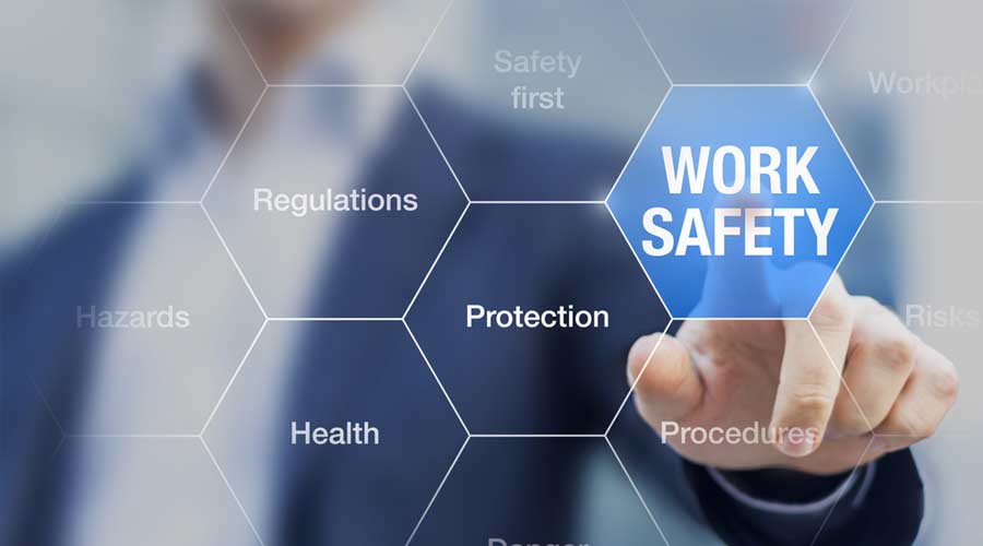 Work safety emphasis