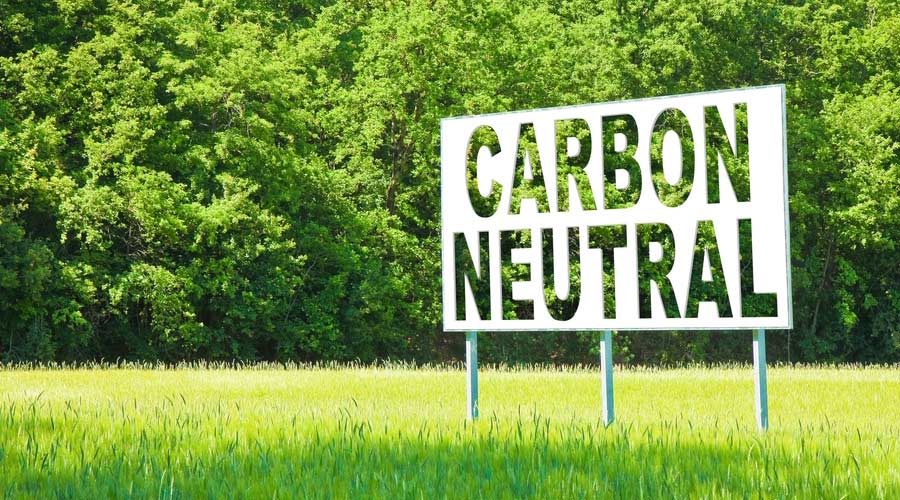 Reaching carbon neutral