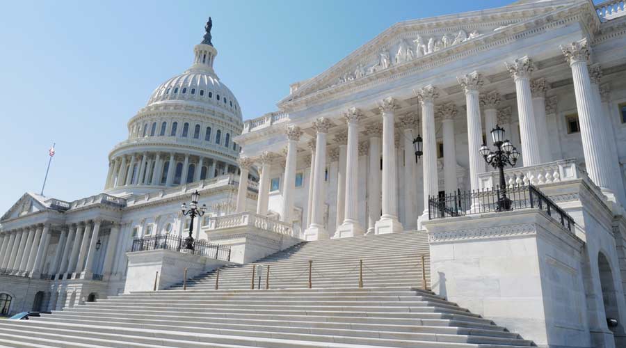 Capitol Hill outside view