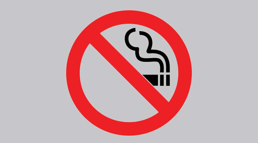 No smoking sign