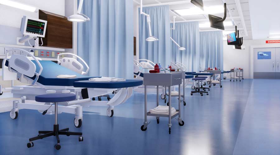 Healthcare facility room