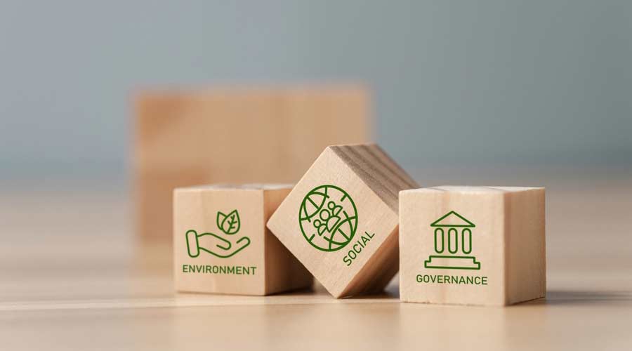 ESG report blocks
