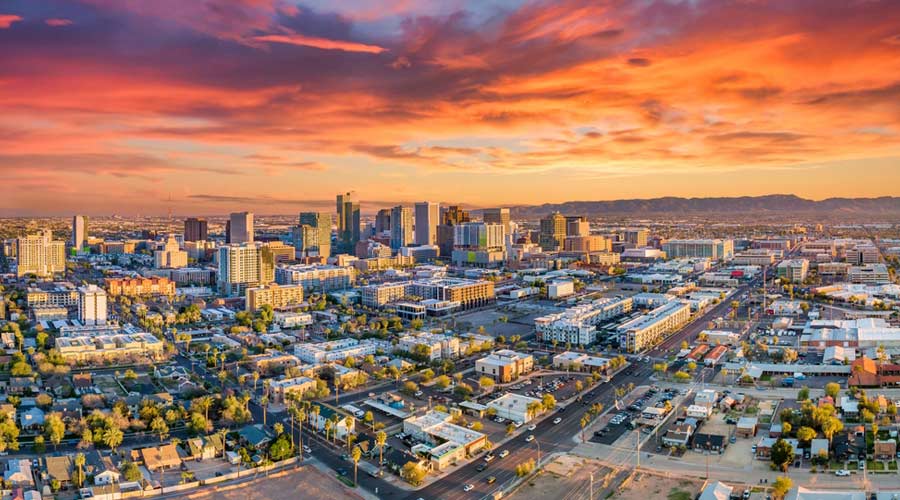 Phoenix Arizona skyline