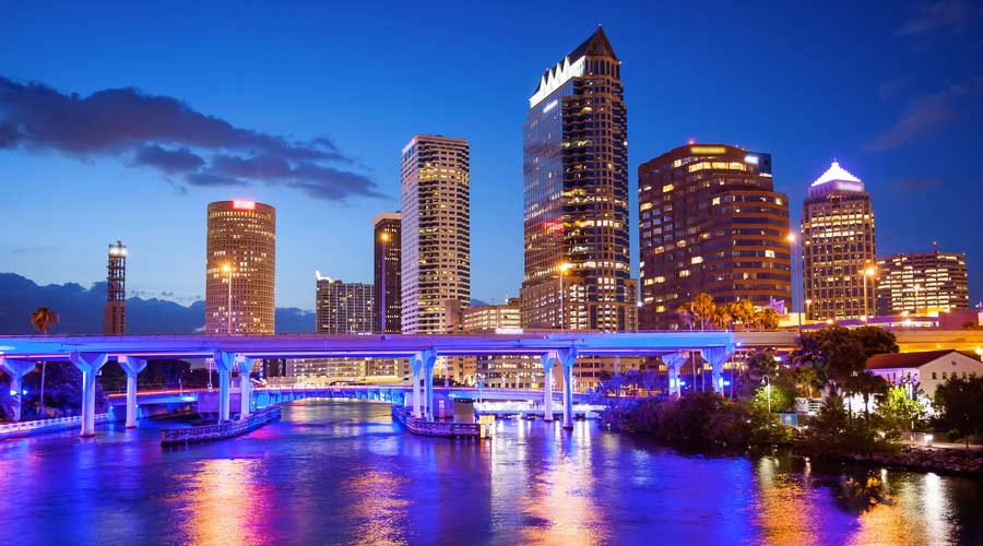 Tampa Bay skyline