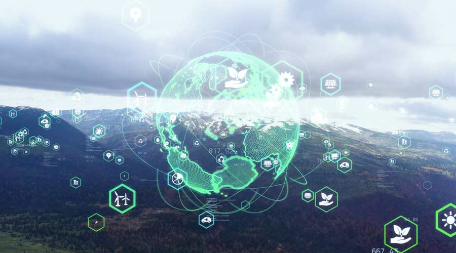 ESG earth concept