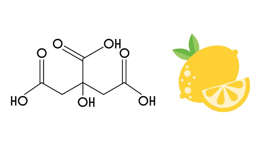 Citric acid based cleaning solution