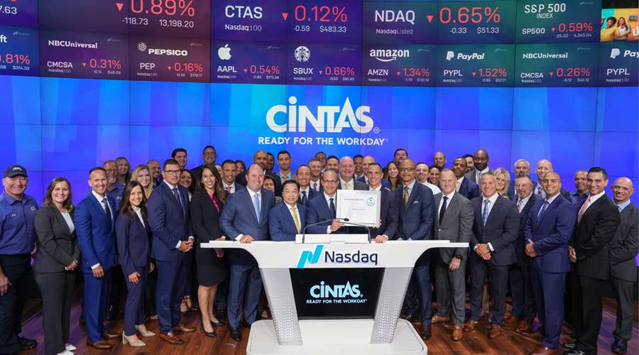 Cintas Nasdaq Bell