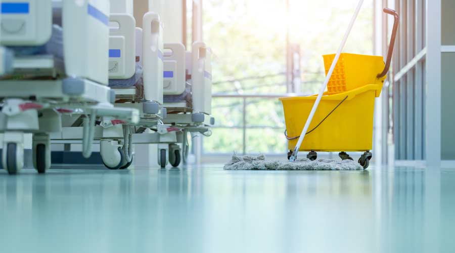 Hospital cleaning concept