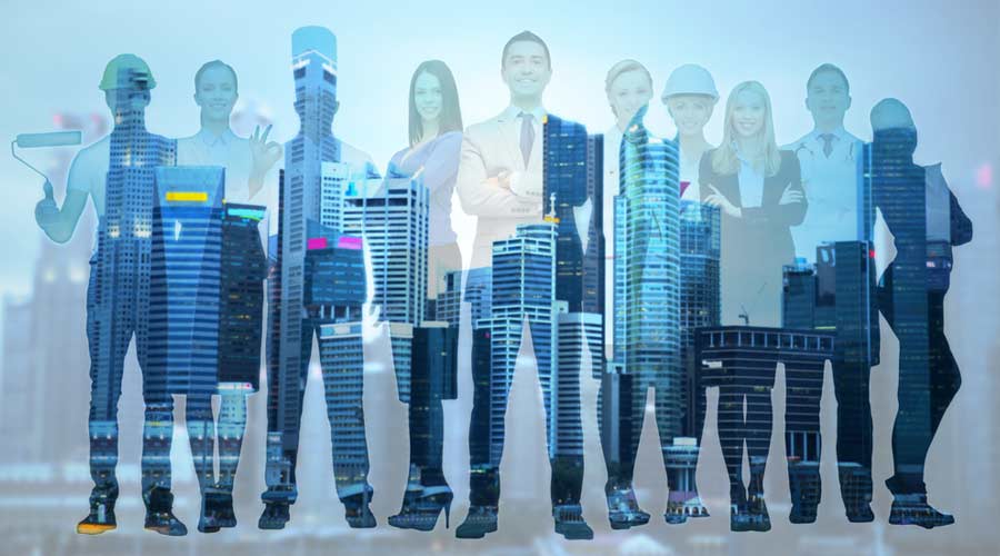 In-state employment concept