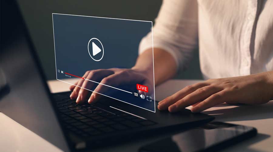Video training session