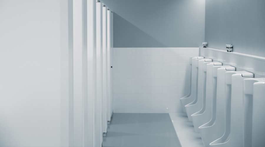 restroom stalls