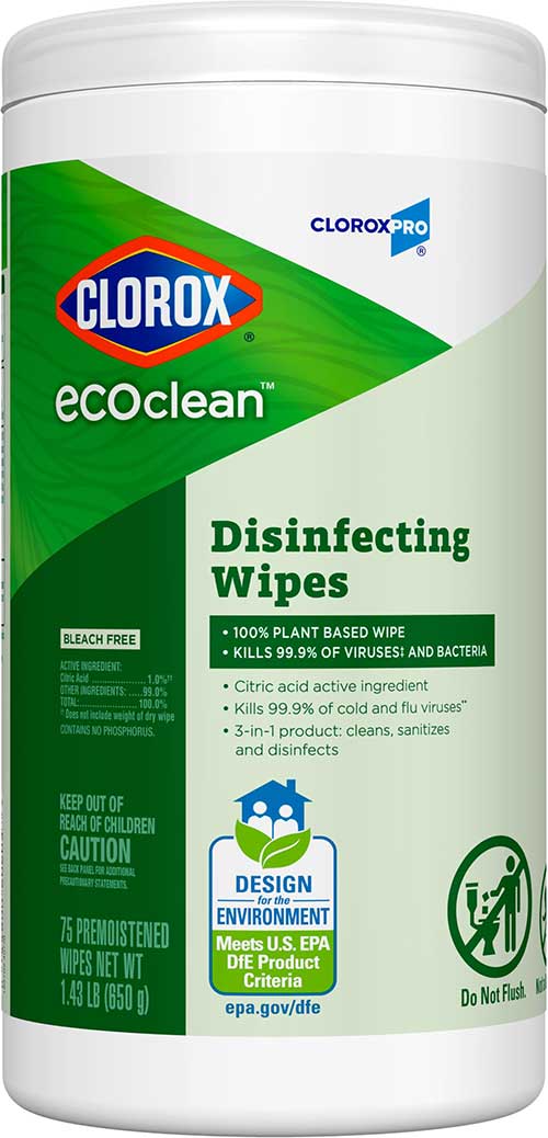 Clorox EcoClean Disinfecting Wipes