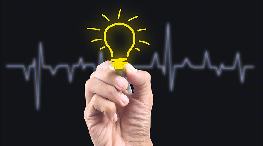 Conceptual image for education. being a creative thinking, acting with greatest idea