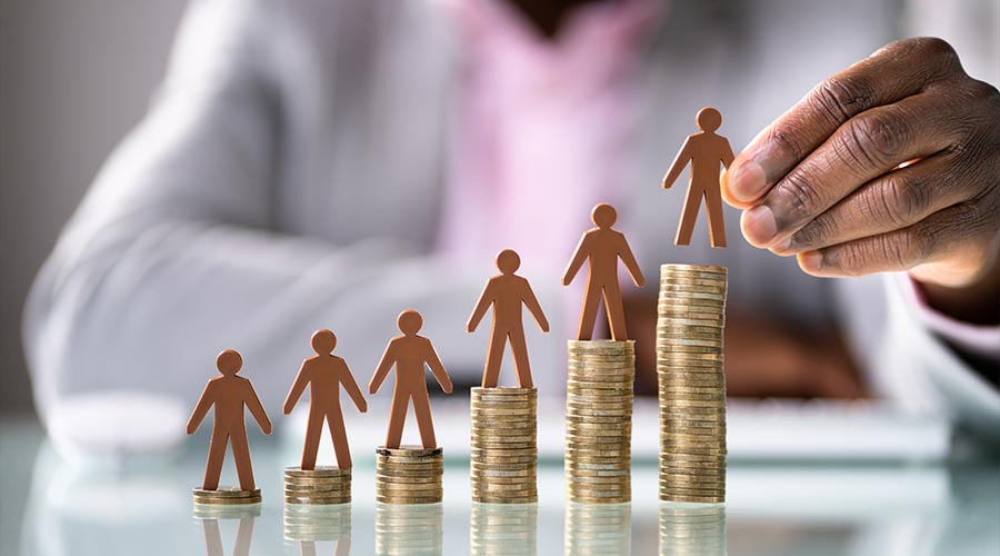 Minimum Wage And Salary Increase. Insurance Compensation And Profit